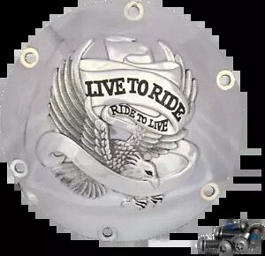 ドラッグスペシャリティーズ 6 ホール ライブ トゥ ライド ダービー カバー 2004-2022 ハーレー スポーツスター Drag Specialties 6-Hole Live to Ride Derby Cover 2004-2022 Harley Sportster 【並行輸入品】