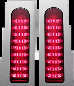 カスタム ダイナミクス クローム プローブ LED Fillerz ライトは、2014 ～ 2024 年ハーレー ツーリングに適合します。 Custom Dynamics Chrome Probeam LED Fillerz Lights fits 2014-2024 Harley Touring 【並行輸入品】