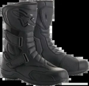Alpinestars メンズ ラドン ドライスター ブラック オートバイ ライディング ストリート ロード レーシング ブーツ Alpinestars Mens Radon Drystar Black Motorcycle Riding Street Road Racing Boots画像