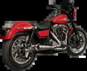 Trask Assault 2:1 排気システム 1984-2000 ハーレーダビッドソン FXR ローライダー用 Trask Assault 2:1 Exhaust System for 1984-2000 Harley Davidson FXR Low Rider 【並行輸入品】