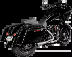 Trask Nasty Assault 2:1 エキゾーストシステム 2017-2022 ハーレーダビッドソン ロードグライド用 Trask Nasty Assault 2:1 Exhaust System for 2017-2022 Harley-Davidson Road Glide 【並行輸入品】