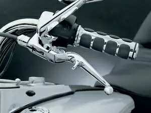 Kuryakyn クローム オートバイ トリガー レバー セット 2008-2016 ハーレー ツーリング 1056 用 Kuryakyn Chrome Motorcycle Trigger Lever Set for 2008-2016 Harley Touring 1056 【並行輸入品】