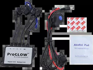 カスタムダイナミクス ProGLOW オートバイ LED アクセント照明 Bluetooth コントローラー Custom Dynamics ProGLOW Motorcycle LED Accent Lighting Bluetooth Controller 【並行輸入品】