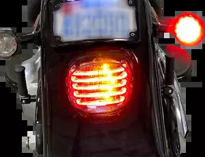 カスタムダイナミクス LED テールライト & 統合ウインカー 99-17 ハーレー ソフテイル Custom Dynamics LED Taillight & Integrated Turn Signals 99-17 Harley Softail 【並行輸入品】