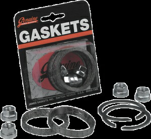 James ガスケット Evo ツインカムエキゾーストガスケットキット 1982-2022 ハーレー ダイナ ツーリング用 James Gasket Evo Twin Cam Exhaust Gasket Kit for 1982-2022 Harley Dyna Touring 【並行輸入品】