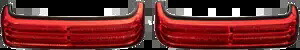カスタムダイナミクス ロープロファイル シーケンシャル サドルバッグ ライト 1997-2013 ハーレー ツーリング Custom Dynamics Low-Profile Sequential Saddlebag Lights 1997-2013 Harley Touring 【並行輸入品】