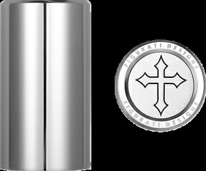 Figurati Designs ハーレーダビッドソン用クロスロング磁気ドッキングハードウェアカバー Figurati Designs Cross Long Magnetic Docking Hardware Covers for Harley Davidson 【並行輸入品】