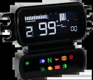 Koso D2 LCD 多機能オートバイスピードメーター 2018-2023 ハーレー ソフテイル FXLRS Koso D2 LCD Multi-Function Motorcycle Speedometer 2018-2023 Harley Softail FXLRS 【並行輸入品】