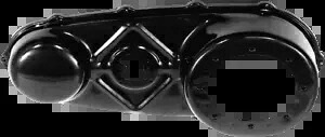 Paughco アウタープライマリーカバー 1936-1954 ハーレー ナックルヘッド ハイドラ グライド FL EL 用 Paughco Outer Primary Cover for1936-1954 Harley Knucklehead Hydra Glide FL EL 【並行輸入品】