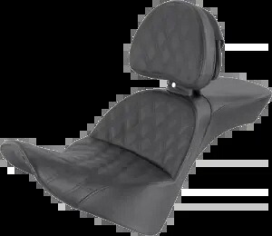 Saddlemen エクスプローラー ラティス シート & バックレスト 2018-23 ハーレー ソフテイル FLSL FLHC 用 Saddlemen Explorer Lattice Seat & Backrest for 2018-23 Harley Softail FLSL FLHC 【並行輸入品】