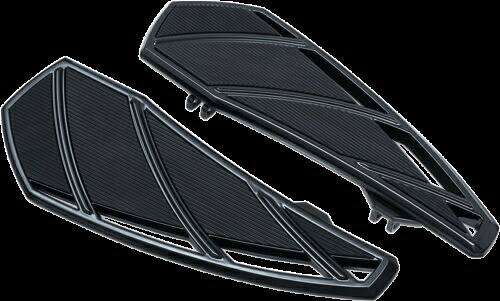 Kuryakyn 5793 ブラック ファントム オートバイ ドライバー フロアボード 83-20 ハーレー ツーリング Kuryakyn 5793 Black Phantom Motorcycle Driver Floorboards 83-20 Harley Touring 【並行輸入品】