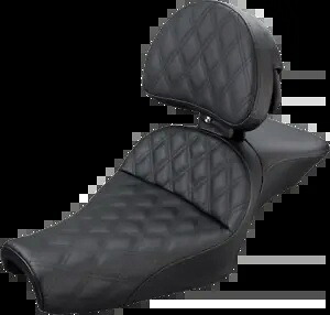 Saddlemen エクスプローラー ラティス シート & バックレスト 2004-2022 ハーレー スポーツスター XL 用 Saddlemen Explorer Lattice Seat & Backrest for 2004-2022 Harley Sportster XL 【並行輸入品】