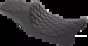 Drag Specialtys プレデター III ブラック ダイヤモンド シート 1997-2007 ハーレー ツーリングに適合 Drag Specialties Predator III Black Diamond Seat Fits 1997-2007 Harley Touring 【並行輸入品】