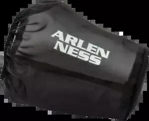アレンネス ブラックモンスターサッカー カバー付き エアフィルタークリーナー レインソックス ハーレー用 Arlen Ness Black Monster Sucker w/ Cover Air Filter Cleaner Rain Sock for Harley 【並行輸入品】