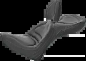 Saddlemen エクスプローラーシート バックレスト付き 2000-2006 ハーレー ソフテイル ヘリテージ FLST用 Saddlemen Explorer Seat With Backrest for 2000-2006 Harley Softail Heritage FLST 【並行輸入品】
