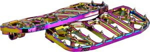 Flo V5 オートバイ ジェット燃料フロアボード 1980-2020 ハーレー ソフテイル ツーリング モデル Flo V5 Motorcycle Jet Fuel Floorboards 1980-2020 Harley Softail Touring Models 【並行輸入品】