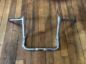 La Choppers クローム 1 1/4 インチ プライム 16 インチ エイプ ハンドルバー 96-19 ハーレー ツーリング FLHT 用 La Choppers Chrome 1 1/4\