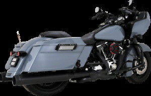 Vance & Hines パワー デュアル エキゾースト ヘッドパイプ 2009-2016 ハーレー ツーリング 46332 に適合 Vance & Hines Power Duals Exhaust Headpipes fits 2009-2016 Harley Touring 46332 【並行輸入品】