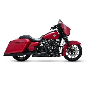 Vance & Hines ブラック パワー デュアル ヘッダー システム 2017-2022 ハーレー ツーリング モデル Vance & Hines Black Power Duals Header System 2017-2022 Harley Touring Models 【並行輸入品】