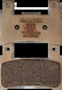 Galfer シンタード フロント ブレーキパッド 2009-2020 ハーレー ソフテイル モデル FXLR FLST 用 Galfer Sintered Front Brake Pads for 2009-2020 Harley Softail Models FXLR FLST 【並行輸入品】