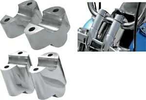 La Choppers ハンドルバー ライザー エクステンション 2008-12 ハーレー ダイナ ストリート ボブ FXDB に適合 La Choppers Handlebar Riser Extensions fits 2008-12 Harley Dyna Street Bob FXDB 【並行輸入品】