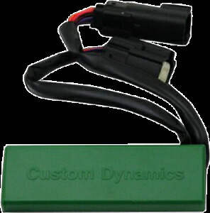カスタム ダイナミクス スマート トリプル プレイ ラン ブレーキ ターン 1996-13 ハーレー ダイナ ツーリング用 Custom Dynamics Smart Triple Play Run Brake Turn for 1996-13 Harley Dyna Touring 【並行輸入品】