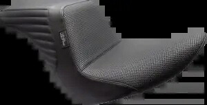 Le Pera キックフリップアップ フロント バスケットウィーブ シート 2018-2023 ハーレー ソフテイル ローライダー Le Pera Kickflip Up Front Basketweave Seat 2018-2023 Harley Softail Low Rider 【並行輸入品】