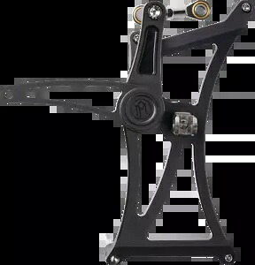 Performance Machine Black Ops ミッドコントロールキット 2017-2021 ハーレーツーリング FLHX 用 Performance Machine Black Ops Mid Control Kit for 2017-2021 Harley Touring FLHX 【並行輸入品】