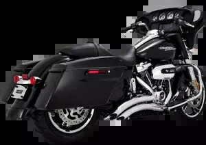 Vance & Hines クローム ビッグ ラジアス エキゾースト システム 2017-2023 ハーレー ツーリング 26373 Vance & Hines Chrome Big Radius Exhaust System 2017-2023 Harley Touring 26373 【並行輸入品】