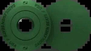 Saddlemen シングル ダークグリーン オートバイシート フェンダー ワッシャー ハーレーダビッドソン用 Saddlemen Single Dark Green Motorcycle Seat To Fender Washer for Harley Davidson 【並行輸入品】