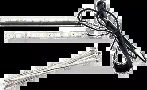 カスタムダイナミクス ホワイト LED フロントフェアリングベントライトキット 2014-2022 ハーレーツーリング Custom Dynamics White LED Front Fairing Vent Light Kit 2014-2022 Harley Touring 【並行輸入品】