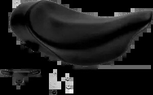 ダニー グレー ブラック レザー バットクラック ソロ シート 2008-2023 ハーレー ツーリング FLHR FLHX Danny Gray Black Leather Buttcrack Solo Seat 2008-2023 Harley Touring FLHR FLHX 【並行輸入品】