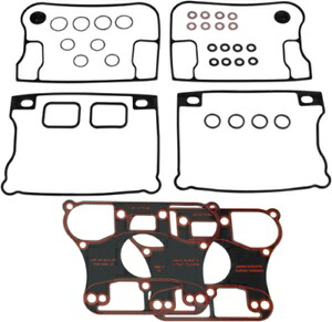 James ガスケット ロッカーボックス カバー ガスケットキット 92-99 ハーレー ツーリング ソフテイル ダイナ FLHT James Gasket Rocker Box Cover Gasket Kit 92-99 Harley Touring Softail DYNA FLHT 【並行輸入品】