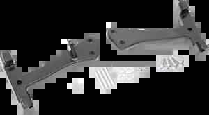 Drag Specialty ブラック 乗用オートバイ フロアボード マウント 06-17 Dyna FXD Drag Specialties Black Passenger Motorcycle Floorboard Mounts 06-17 Dyna FXD 【並行輸入品】