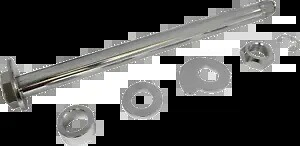 Drag Specialty クローム リア アクスル キット 2009-2013 ハーレー ツーリング FLHR FLHX FLHRC Drag Specialties Chrome Rear Axle Kit 2009-2013 Harley Touring FLHR FLHX FLHRC 【並行輸入品】