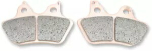 Drag Specialty フロント/リア メタル ブレーキ パッド 2000-2007 ハーレー ソフテイル ツーリング Drag Specialties Front/Rear Metal Brake Pads 2000-2007 Harley Softail Touring 【並行輸入品】