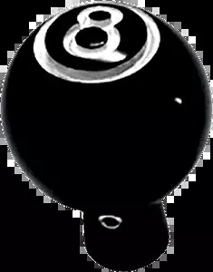 ジョーカーマシン ブラック 8 ボール チョーク ノブ 90-06 ハーレー ダイナ ツーリング ソフテイル XL FXR Joker Machine Black 8 Ball Choke Knob 90-06 Harley Dyna Touring Softail XL FXR 【並行輸入品】