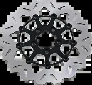 Galfer Wave フローティング リア ブレーキ ローター 2000-2023 ハーレー ツーリング ソフテイル ダイナ用 Galfer Wave Floating Rear Brake Rotor for 2000-2023 Harley Touring Softail Dyna 【並行輸入品】