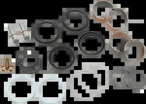 Drag Specialty 49mm フォークレッグ リビルドキット 2006-2017 ハーレー FXD ダイナ FXDB 用 Drag Specialties 49mm Fork Leg Rebuild Kit for 2006-2017 Harley FXD Dyna FXDB 【並行輸入品】
