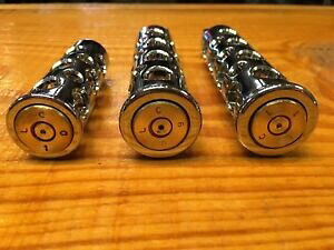 JT のサイクル .50 口径 BMG 弾丸クローム フットペグフットペグはハーレーに適合します JT's Cycles .50 Caliber BMG Bullets Chrome Footpegs Foot Pegs fits Harley 【並行輸入品】