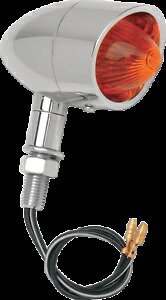 Drag Specialty クローム ミニ レトロ オートバイ ウインカー ハーレーダビッドソン用 Drag Specialties Chrome Mini Retro Motorcycle Turn Signals for Harley Davidson 【並行輸入品】