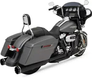 Khrome Works Dominator 2-2 Tracer エキゾーストシステムは、2017-2023 ハーレーツーリングに適合します。 Khrome Werks Dominator 2-2 Tracer Exhaust System fits 2017-2023 Harley Touring 【並行輸入品】