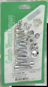 ガードナー ウェストコット キャブレター本体 エアクリーナー ソケット ヘッド ボルト S&S スーパー E&G Gardner Westcott Carburetor Body Air Cleaner Socket Head Bolts S&S Super E & G 【並行輸入品】