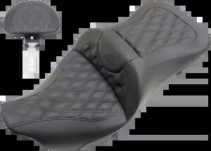 Saddlemen ロードソファ ヒーター付きシート 2008-2023 ハーレー ツーリング エレクトラ ロード グライド用 Saddlemen Roadsofa Heated Seat for 2008-2023 Harley Touring Electra Road Glide 【並行輸入品】