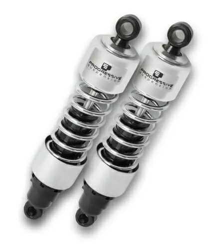 Progressive 412 クローム 13 インチ 高耐久リアショック 2006-2022 ハーレー ツーリング用 Progressive 412 Chrome 13\