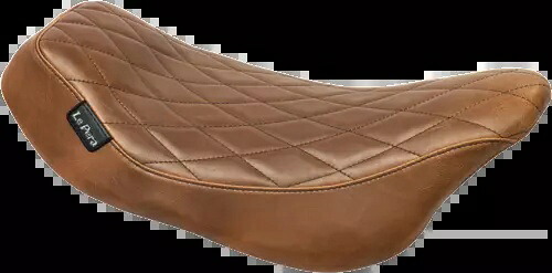 Le Pera Streaker Solo Brown Diamond オートバイシート 2008-2023 ハーレーツーリング Le Pera Streaker Solo Brown Diamond Motorcycle Seat 2008-2023 Harley Touring 【並行輸入品】