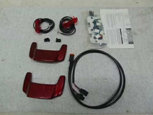 ハーレーダビッドソン レッドホットサングロ LED サドルバッグ蓋スポイラーキット 93-13 58606-09CYS Harley Davidson Red Hot Sunglo LED Saddlebag Lid Spoilers Kit 93-13 58606-09CYS 【並行輸入品】