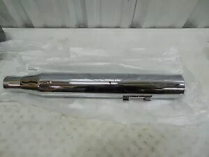 バンス&ハインズ 左側のみ クローム モンスター ラウンド スリップオン マフラー 17-23 16780 Vance & Hines LEFT SIDE ONLY Chrome Monster Round Slip-on Muffler 17-23 16780 【並行輸入品】