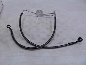 ハーレーダビッドソン ダイヤモンド ブラック ブレーキ ライン 08-UP FXDF ファット ボブ P/N: 46790-09 Harley Davidson Diamond Black Brake Line 08-UP FXDF Fat Bob P/N: 46790-09 【並行輸入品】 40,040円