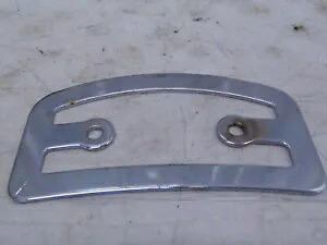 ハーレーダビッドソン クロム ショート レール バックレスト マウンティング プレート P/N: 52813-94 Harley Davidson Chrome Short Rail Backrest Mounting Plate P/N: 52813-94 【並行輸入品】